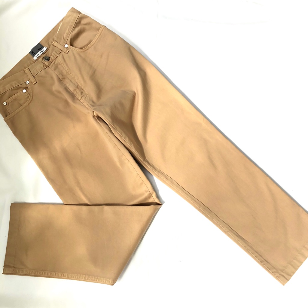 Missoni Tan Cotton High-Rise Pants 30